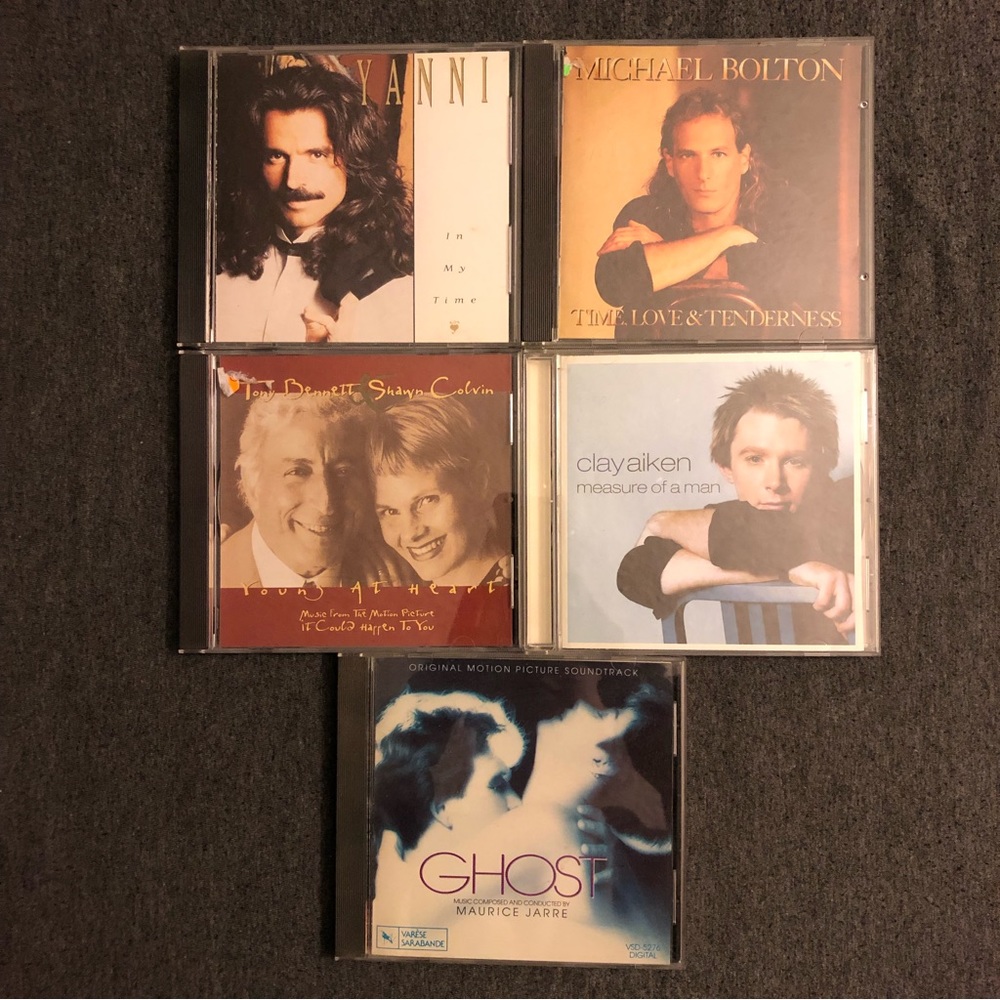 Yanni, Michael Bolton, Tony Bennett & Shawn Colvin, Clay Aiken + Ghost